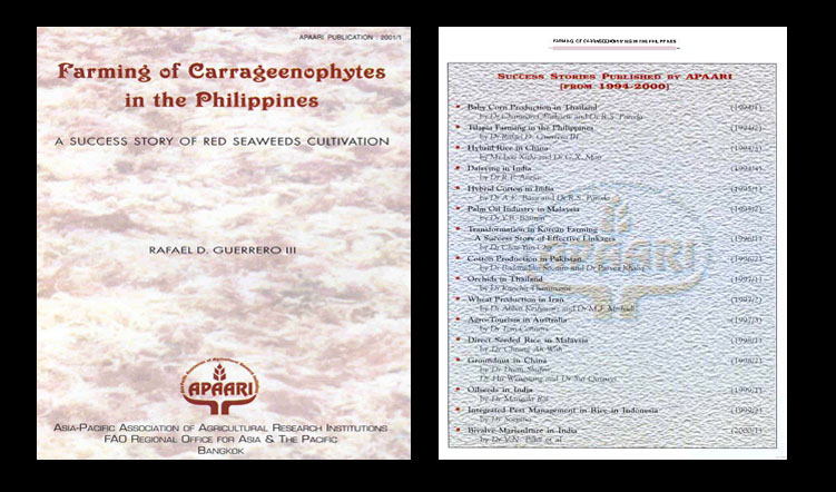 Farming of Carrageenophytes in the Phillipines – Red Seaweeds Cultivation