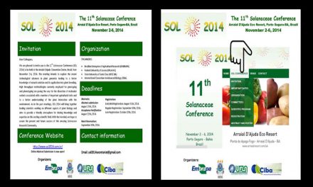 11th Solanaceae Conference, 2-6 November 2014, Bahia, Brazil