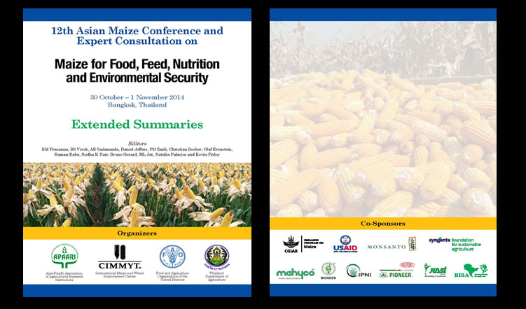 12th Asian Maize Conference ‘Maize for Food, Feed, Nutrition and Environmental Security’, 30 October-1 November 2014 – Extended Summary