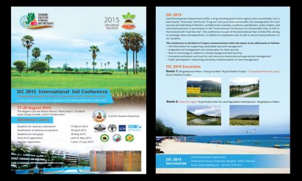 International Soil Conference on Sustainable Uses of Soil in Harmony with Food Security, 17-20 August 2015, Cha Am, Thailand