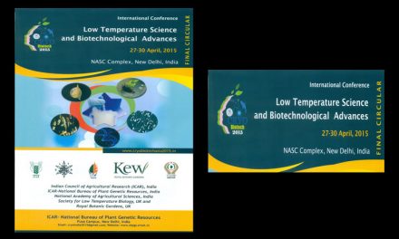 International Conference on Low Temperature Science and Biotechnological Advances, 27-30th April 2015, New Delhi, India