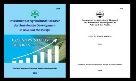 Investment in Agricultural Research for Sustainable Development in Asia and the Pacific, 2016