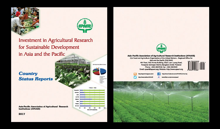 Investment in Agricultural Research for Sustainable Development in Asia and the Pacific: Country Status Reports