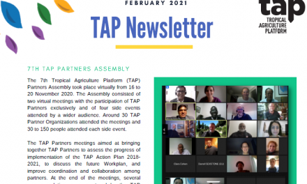 TAP Newsletter February 2021