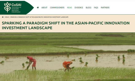 Reshaping investments in agricultural innovation to secure future food systems in the Asia-Pacific